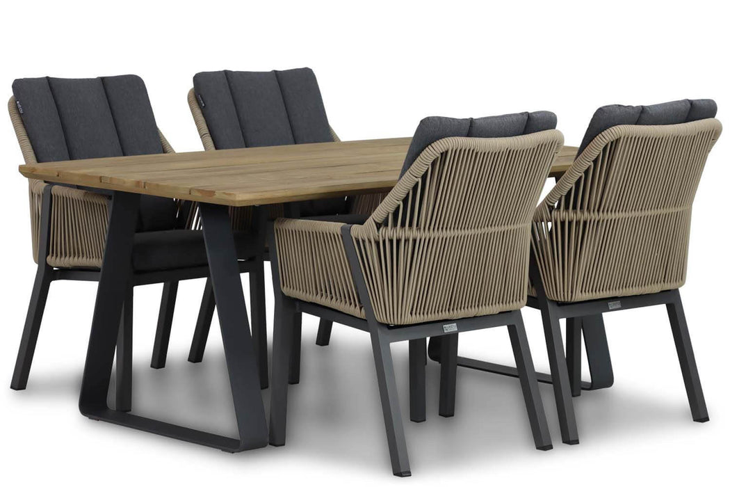 Lifestyle Verona/Palta 180 cm dining tuinset 5-delig - 19337