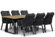 Lifestyle Verona/Palta 240 cm dining tuinset 7-delig