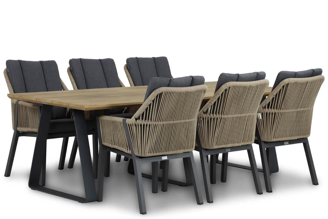 Lifestyle Verona/Palta 240 cm dining tuinset 7-delig - 19338