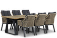 Lifestyle Verona/Palta 240 cm dining tuinset 7-delig - 19338
