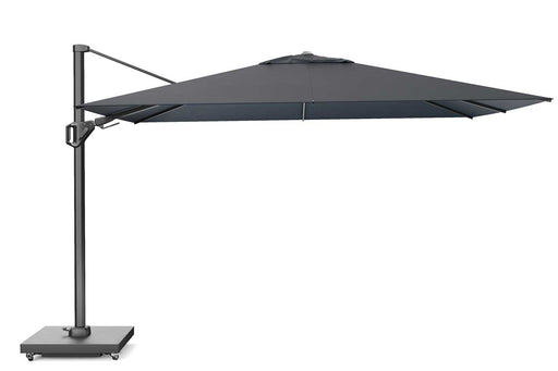 Platinum Challenger zweefparasol 2.6x3.5m T2 premium (excl. voet) faded black