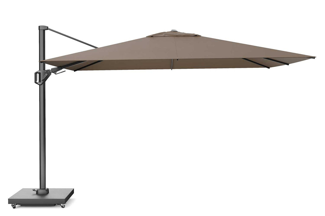 Platinum Challenger zweefparasol 2.6x3.5m T2 premium (excl. voet) havana