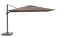 Platinum Challenger zweefparasol 2.6x3.5m T2 premium (excl. voet) havana