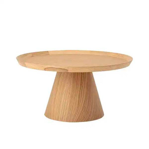 Bloomingville Ronde Salontafel Luana Eikenhout 74cm - Naturel - ThatLyfeStyle