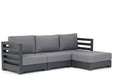 Santika Phantom chaise longue loungeset 4-delig - 13853