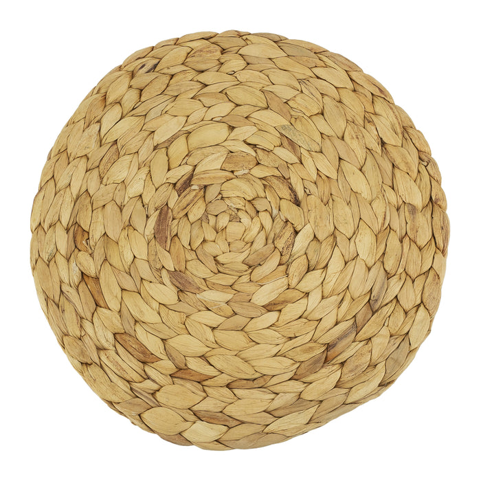 Krumble Placemat - Rotan - Diameter 30 cm - Lichtbruin