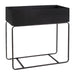 QUVIO Plantenstandaard - Zwart - 15 x 60 x 60 cm