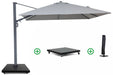 Camello Luna zweefparasol 3x3m S2 Excellent (incl. voet + hoes) - 23551