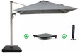 Camello Luna zweefparasol 3x3m S2 Excellent (incl. voet + hoes) - 23554