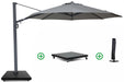 Camello Luna zweefparasol 3.5m S2 Excellent (incl. voet + hoes) - 23557