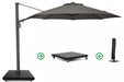 Camello Luna zweefparasol 3.5m S2 Excellent (incl. voet + hoes) - 23569