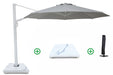Camello Luna zweefparasol 3.5m S2 Excellent (incl. voet + hoes) - 23564