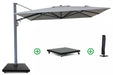 Camello Luna zweefparasol 3x3.5m S2 Excellent (incl. voet + hoes) - 23567