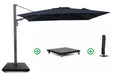 Camello Luna zweefparasol 3x3.5m S2 Excellent (incl. voet + hoes) - 23566