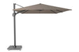 Platinum Challenger zweefparasol 3.5x2.6m T2 premium (excl. voet) havana