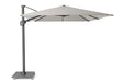 Platinum Challenger zweefparasol 3.5x2.6m T2 premium (excl. voet) manhattan