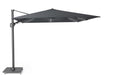 Platinum Challenger zweefparasol T2 3x3m (excl. voet) anthtracie GLOW