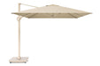 Platinum Challenger zweefparasol 4x3m T1 premium (excl. voet) sand frame/champagne