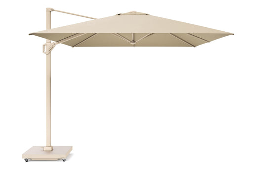 Platinum Challenger zweefparasol 4x3m T1 premium (excl. voet) sand frame/champagne
