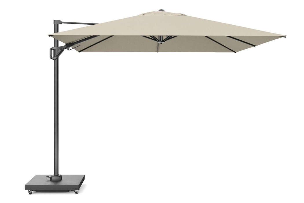 Platinum Challenger zweefparasol 3.5x2.6 m T2 (excl. voet) champagne
