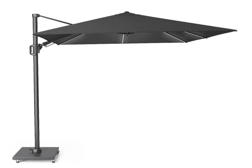 Platinum Challenger zweefparasol 3x3m T2 premium (excl. voet) faded black GLOW
