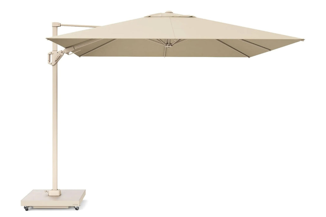 Platinum Challenger zweefparasol 3x3m T2 premium (excl. voet) champagne