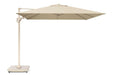 Platinum Challenger zweefparasol 3x3m T2 premium (excl. voet) champagne