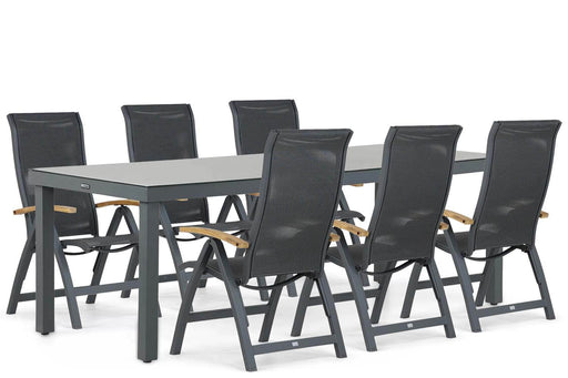 Presto Tarenta/Porto 220 cm dining tuinset 7-delig