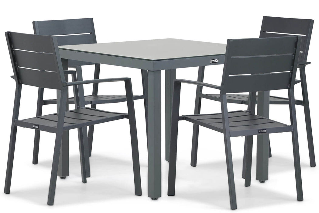 Lifestyle Stella/Porto 90 cm dining tuinset 5-delig