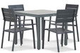 Lifestyle Stella/Porto 90 cm dining tuinset 5-delig