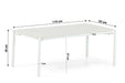 Presto Lunaro loungetafel 110 x 55 cm