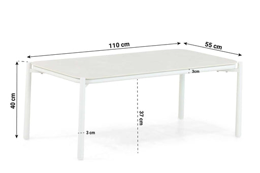 Presto Lunaro loungetafel 110 x 55 cm