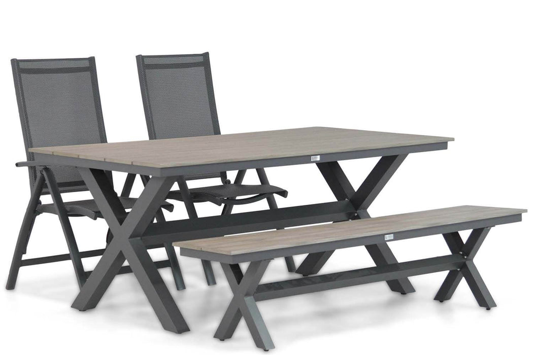 Presto Vasto/Forest 180 cm dining tuinset 4-delig
