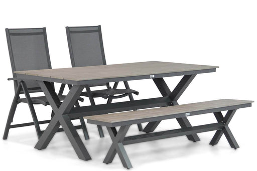 Presto Vasto/Forest 180 cm dining tuinset 4-delig