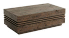 LABEL51 Salontafel Notch Mangohout, 110 x 60cm - Espresso