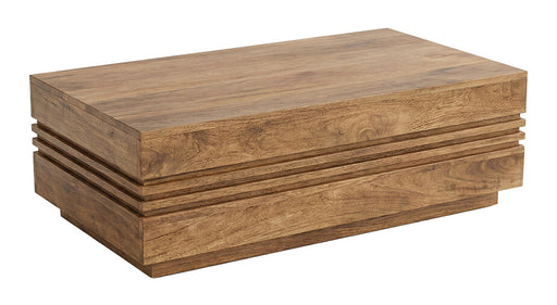 LABEL51 Salontafel Notch Mangohout, 110 x 60cm - Naturel