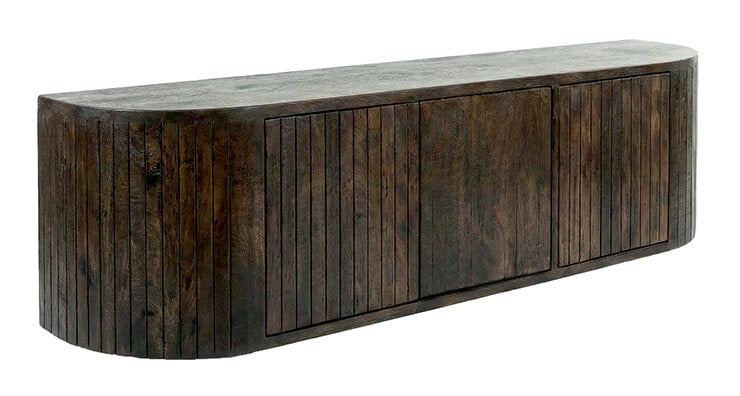 LABEL51 TV-meubel Miya Mangohout, 160cm - Espresso