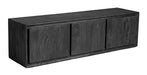 LABEL51 TV-meubel Nori Mangohout, 140cm - Zwart