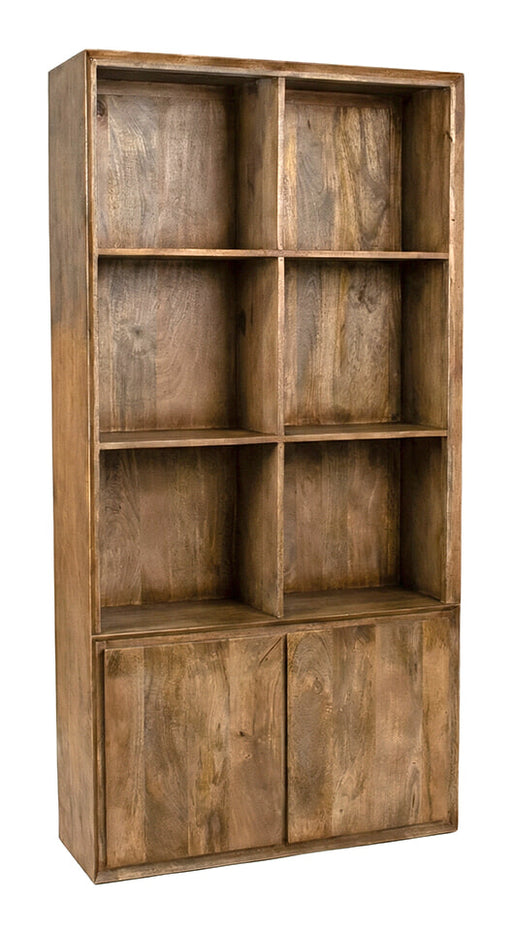 LABEL51 Boekenkast Nori Mangohout, 200 x 100cm - Naturel