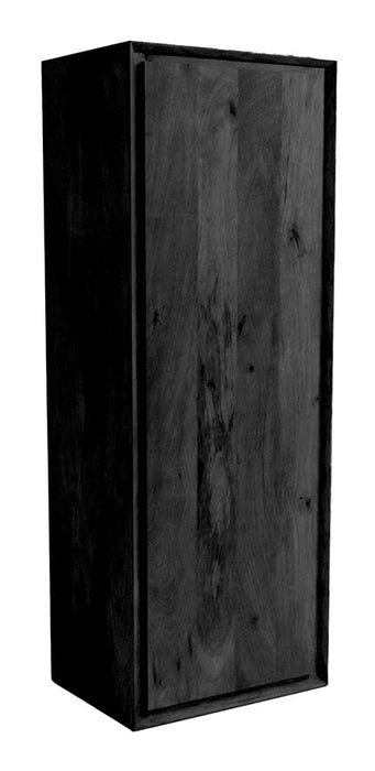 LABEL51 Opbergkast Nori Mangohout, 140 x 50cm - Zwart