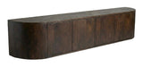 LABEL51 TV-meubel Saya Mangohout, 220cm - Espresso - Organisch