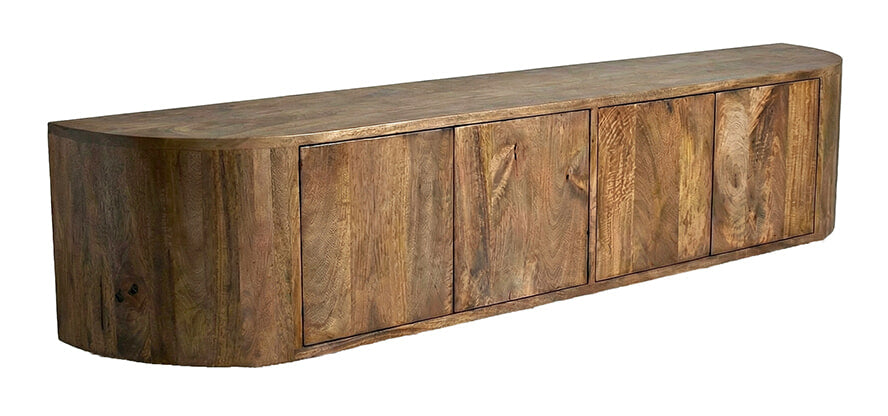 LABEL51 TV-meubel Saya Mangohout, 190cm - Naturel