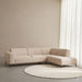 LABEL51 Hoekbank Merido Rechts, 292cm, Velvet - Naturel