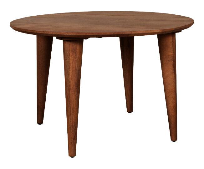 LABEL51 Ronde Eettafel Fly Mangohout, Ø120cm - Espresso