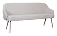 LABEL51 Eetkamerbank Bern 190cm, Bouclé - Naturel/Taupe