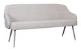 LABEL51 Eetkamerbank Bern 220cm, Bouclé - Naturel/Taupe