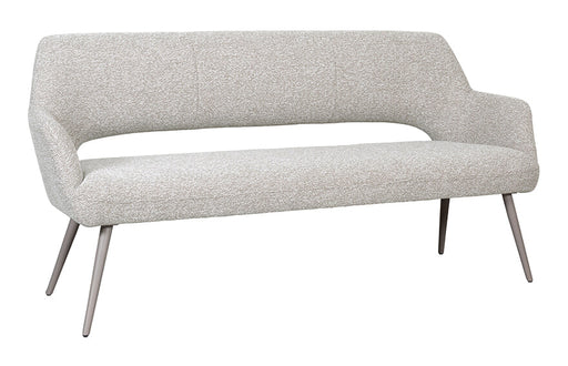 LABEL51 Eetkamerbank Sunray 190cm, Bouclé - Naturel/Taupe