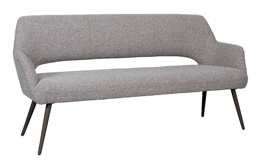 LABEL51 Eetkamerbank Sunray 190cm, Bouclé - Mushroom/Brons