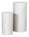 LABEL51 Zuil Socle Travertin, Set van 2 stuks - Rond