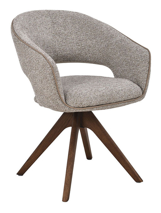 LABEL51 Draaibare Eetkamerstoel Osuma Prestige stof - Beige